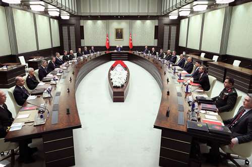 MGK toplantısı sona erdi