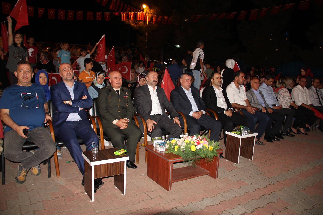 Midyat’ta 15 Temmuz etkinliği