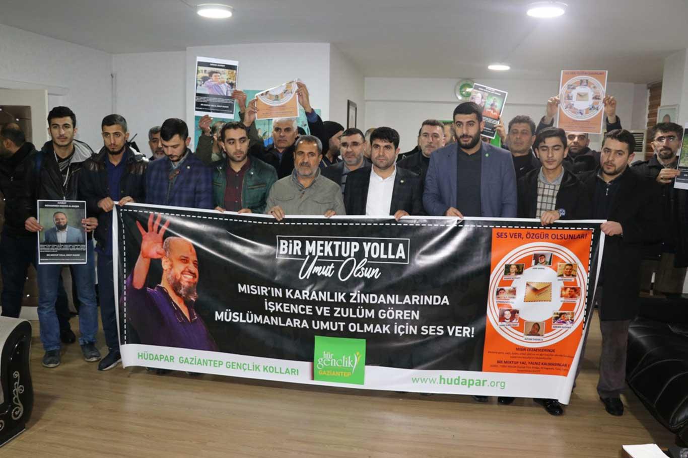  "Mısır zindanlarındaki zulüm son bulsun"