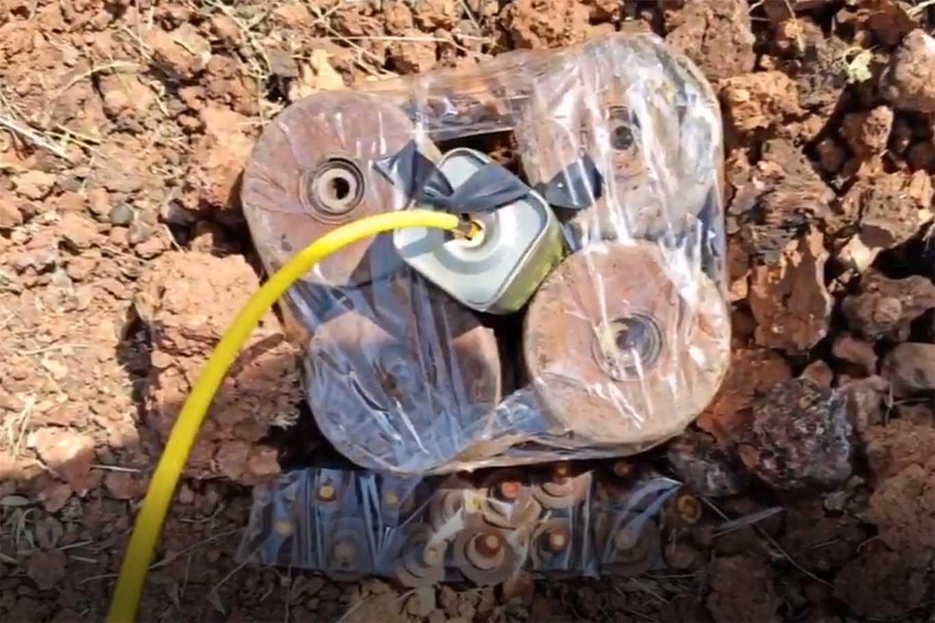MSB Şırnak'ta tespit edilen antitank mayınının imha edildiğini açıkladı