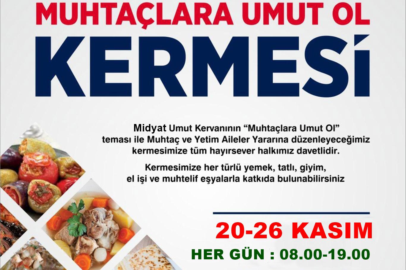 Muhtaç aileler yararına kermes düzenlenecek