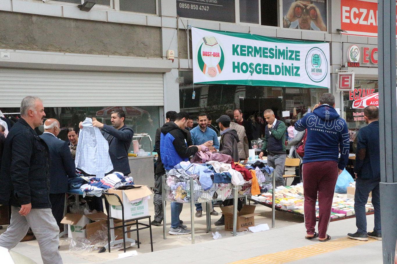 Muhtaç aileler yararına kermes