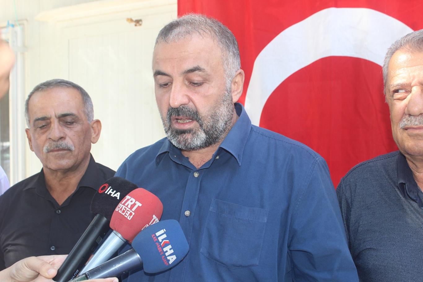Muhtarlardan eylem yapan annelere destek