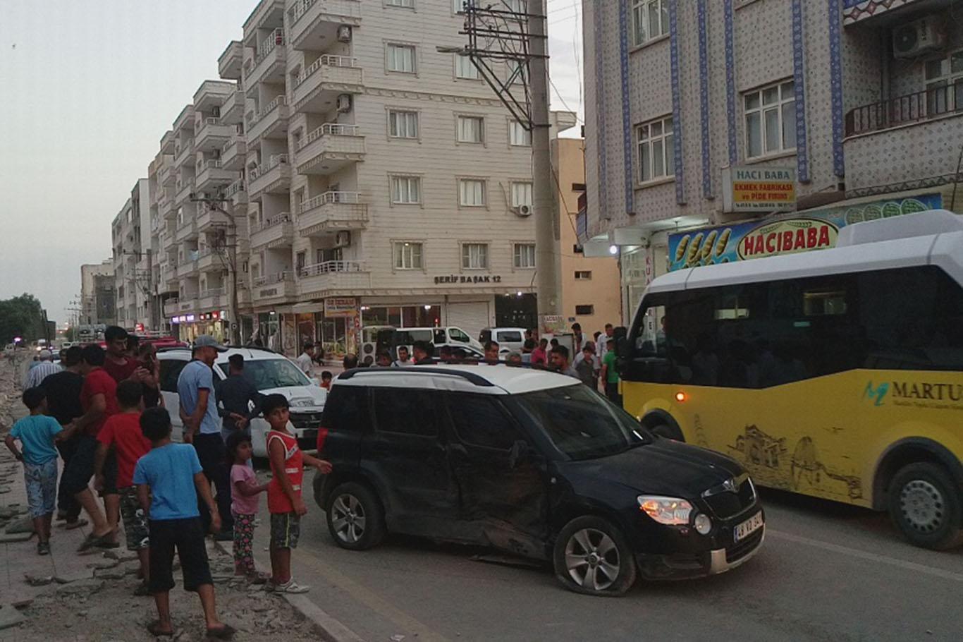 Nusaybin’de trafik kazası: Bir yaralı