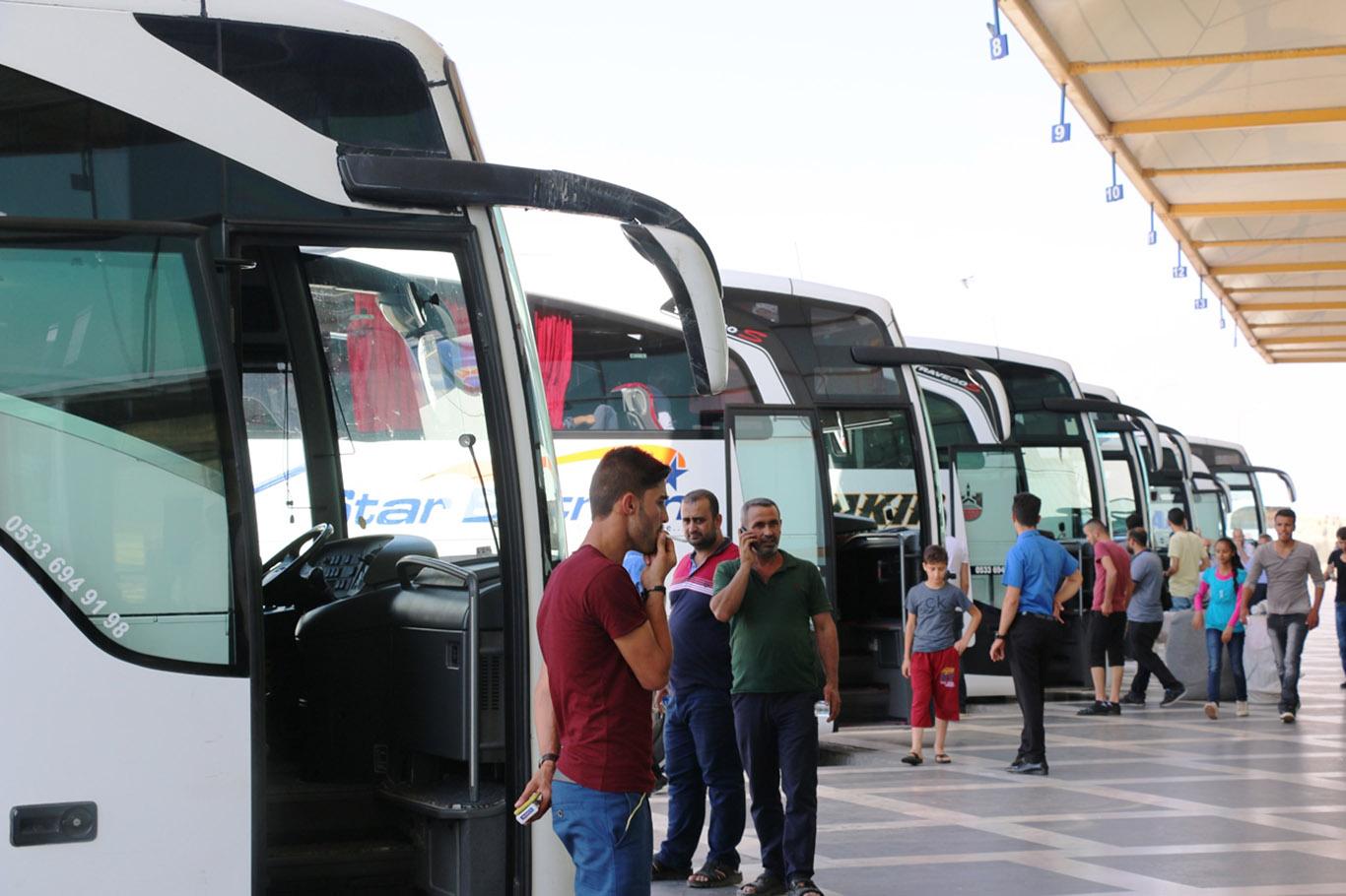 Otobüs firmaları bayram dönüşünü bekliyor