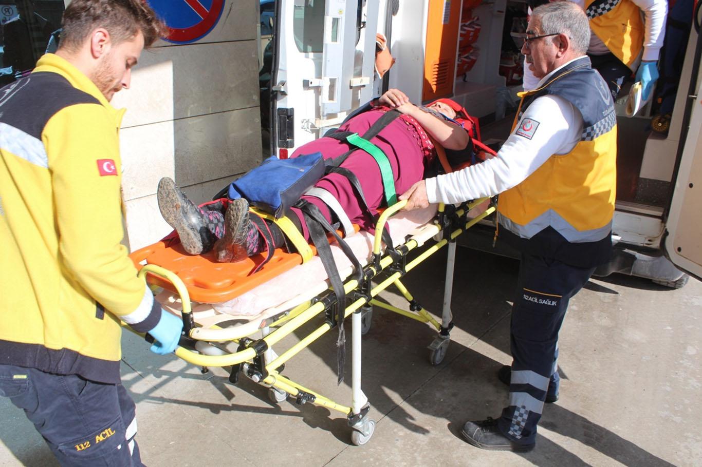 Otomobil takla attı: 2'si çocuk 5 yaralı