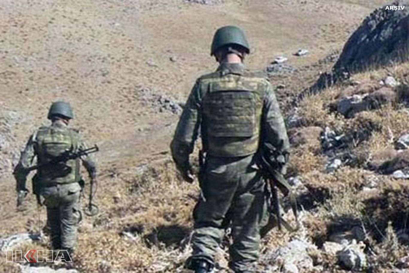Pençe harekatında bir asker hayatını kaybetti