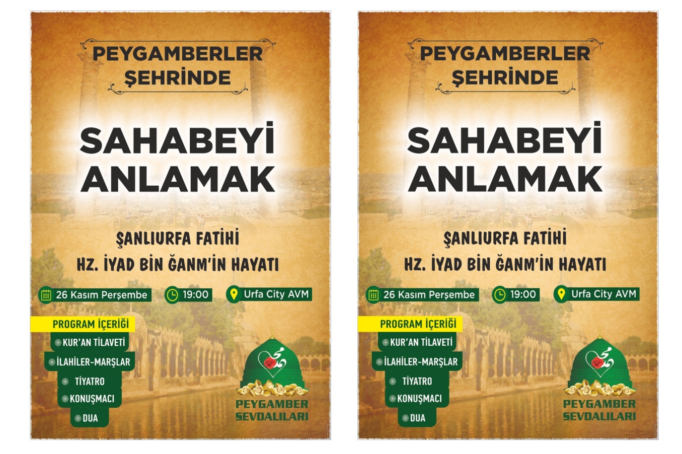 Peygamberler Şehrinde Sahabeyi Anlama etkinliği