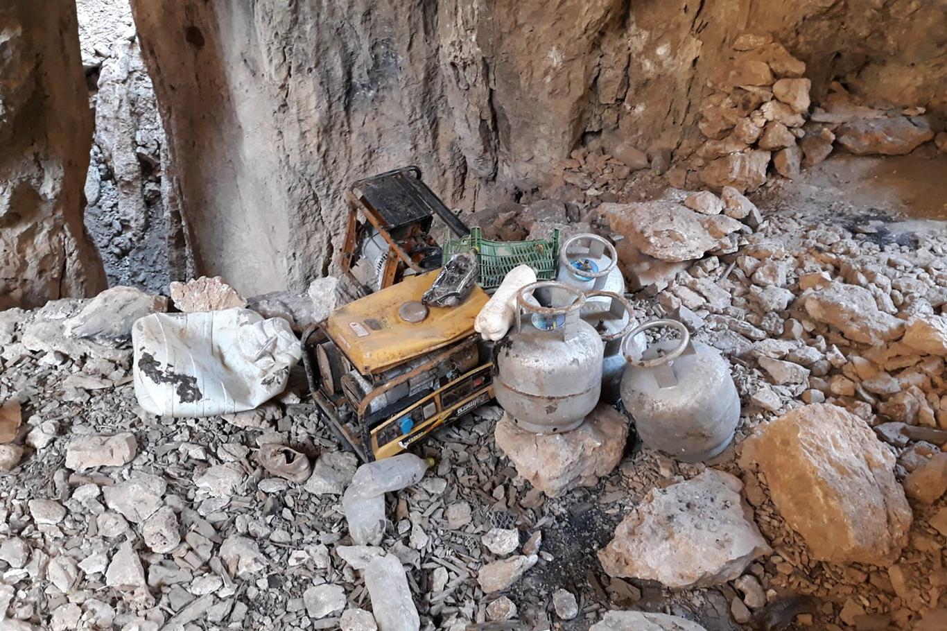PKK’ye ait mühimmat ele geçirildi