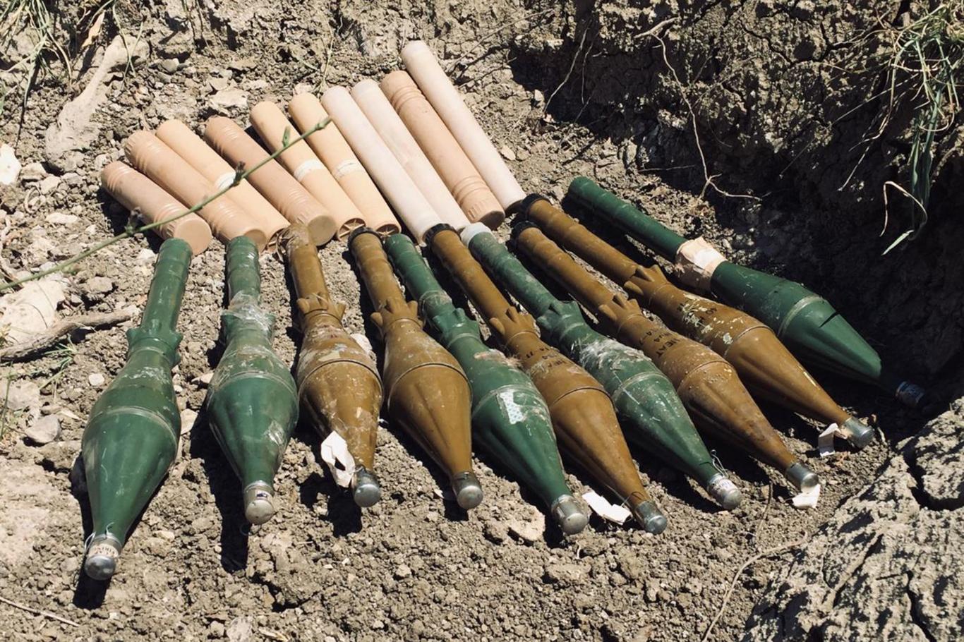 PKK'ye ait mühimmat ele geçirildi