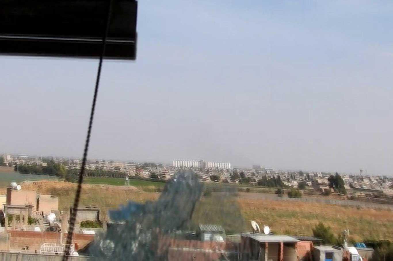 PKK/YPG'nin basına ikinci saldırı anı İLKHA kamerasında