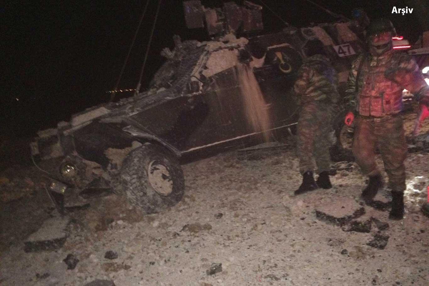 Roketli saldırıda yaralanan asker hayatını kaybetti