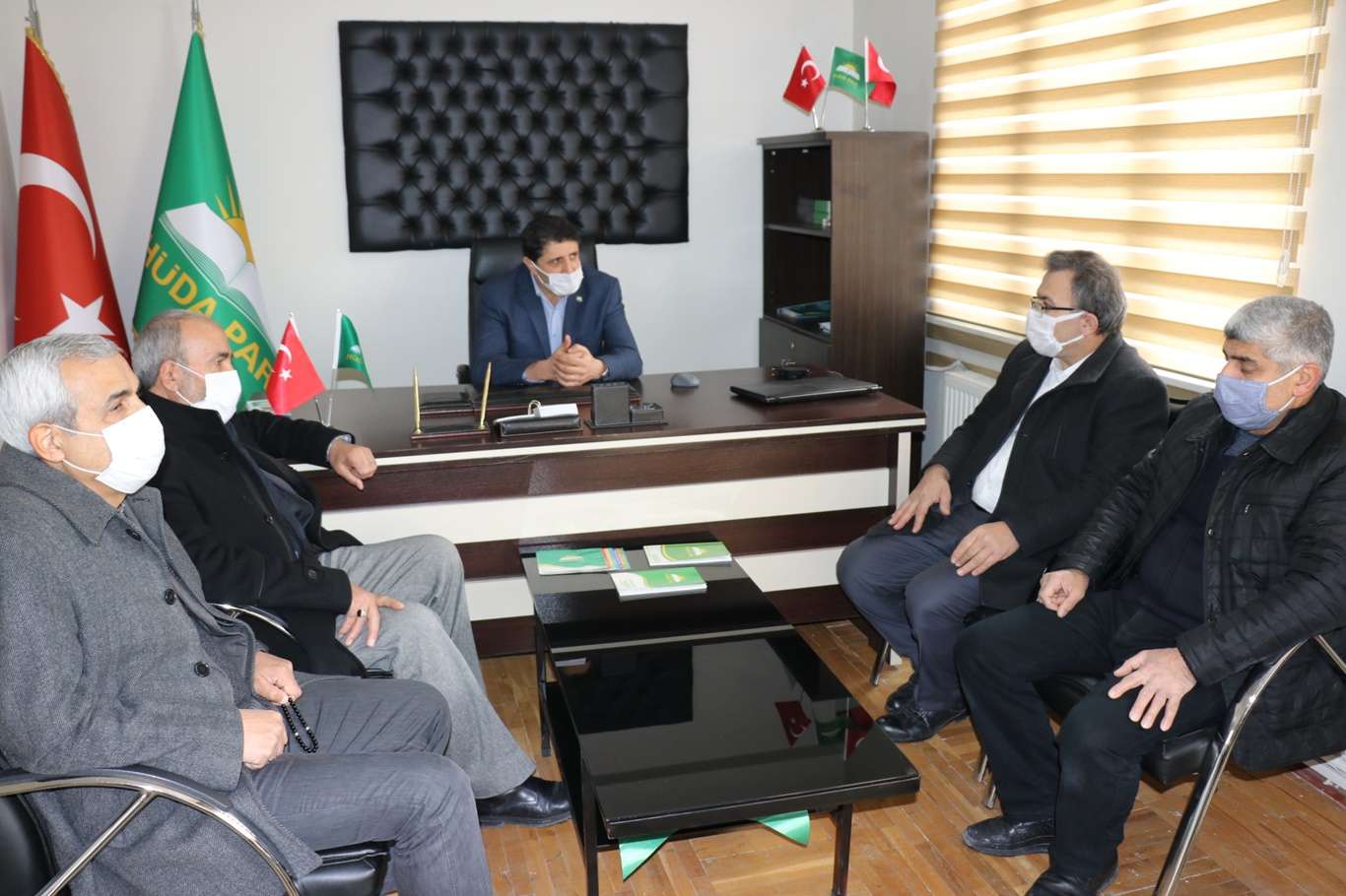 Saadet Partisi Malatya İl Başkanlığından HÜDA-PAR İl Başkanlığına ziyaret