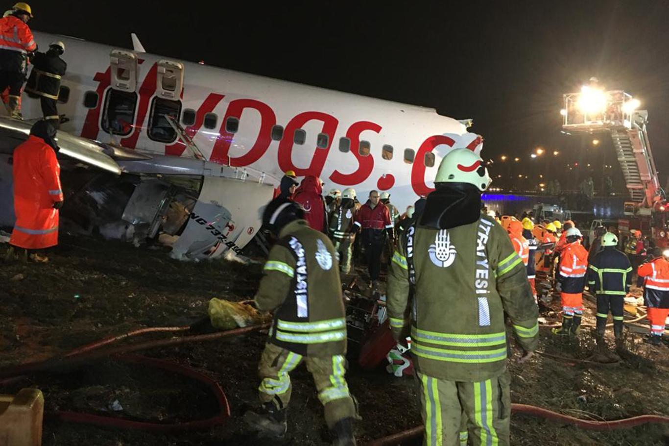 Sabiha Gökçen'deki uçak kazasında kaptan pilot tutuklandı