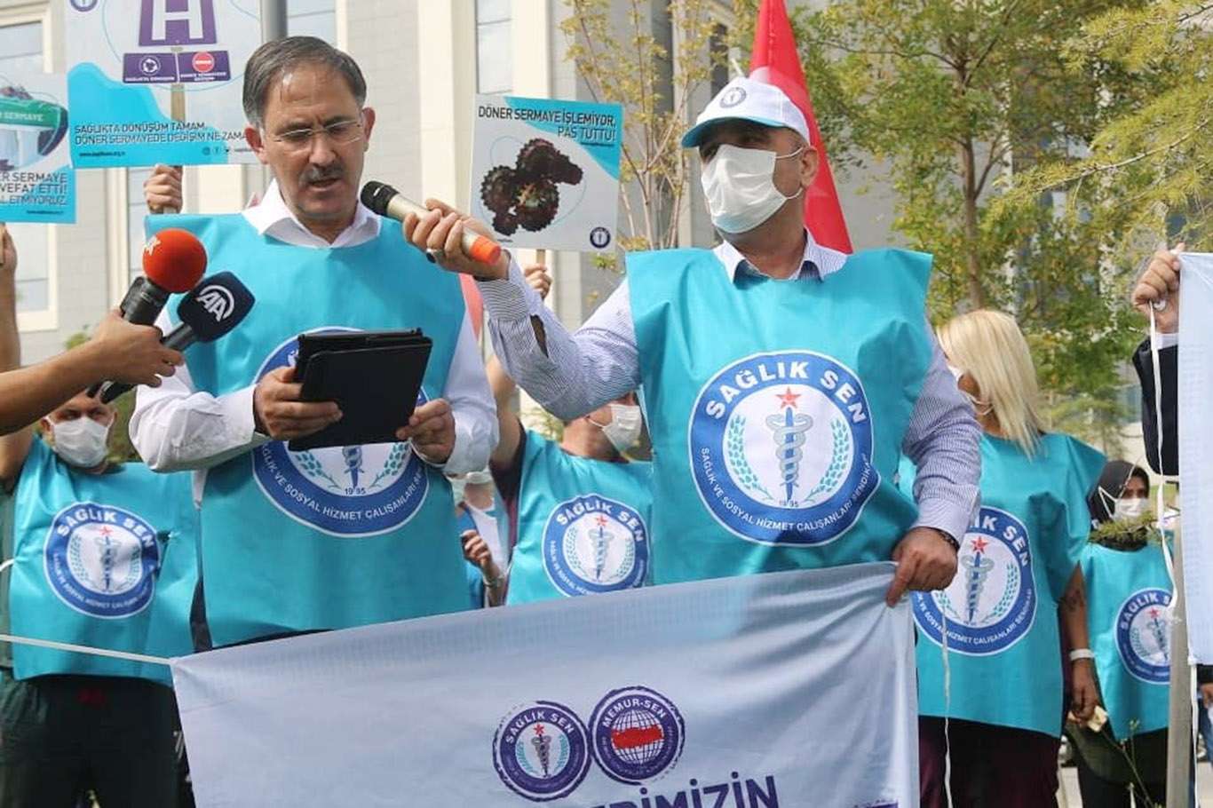 Sağlık-Sen'den döner sermaye adaletsizliğine tepki  