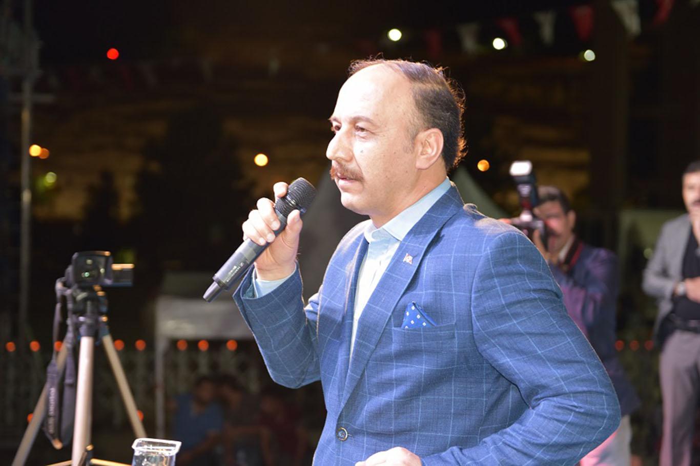Şanlıurfa Valisi Abdullah Erin: “Bu milletin iradesine hiç kimse ipotek koyamaz”