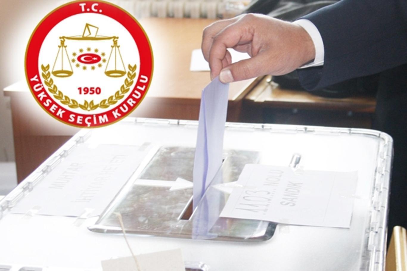Seçime girebilecek partiler açıklandı