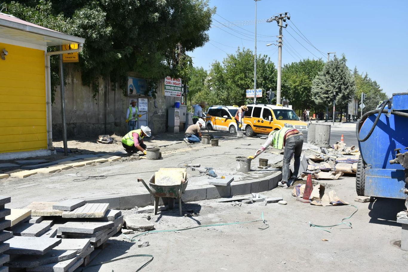 Sento Caddesi baştan sona yenileniyor
