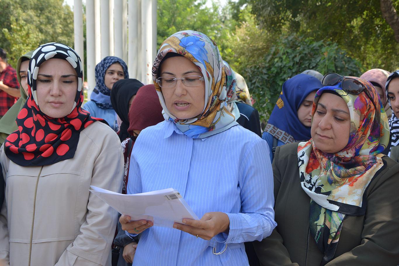 “Şiddetin son bulmasını istiyoruz”