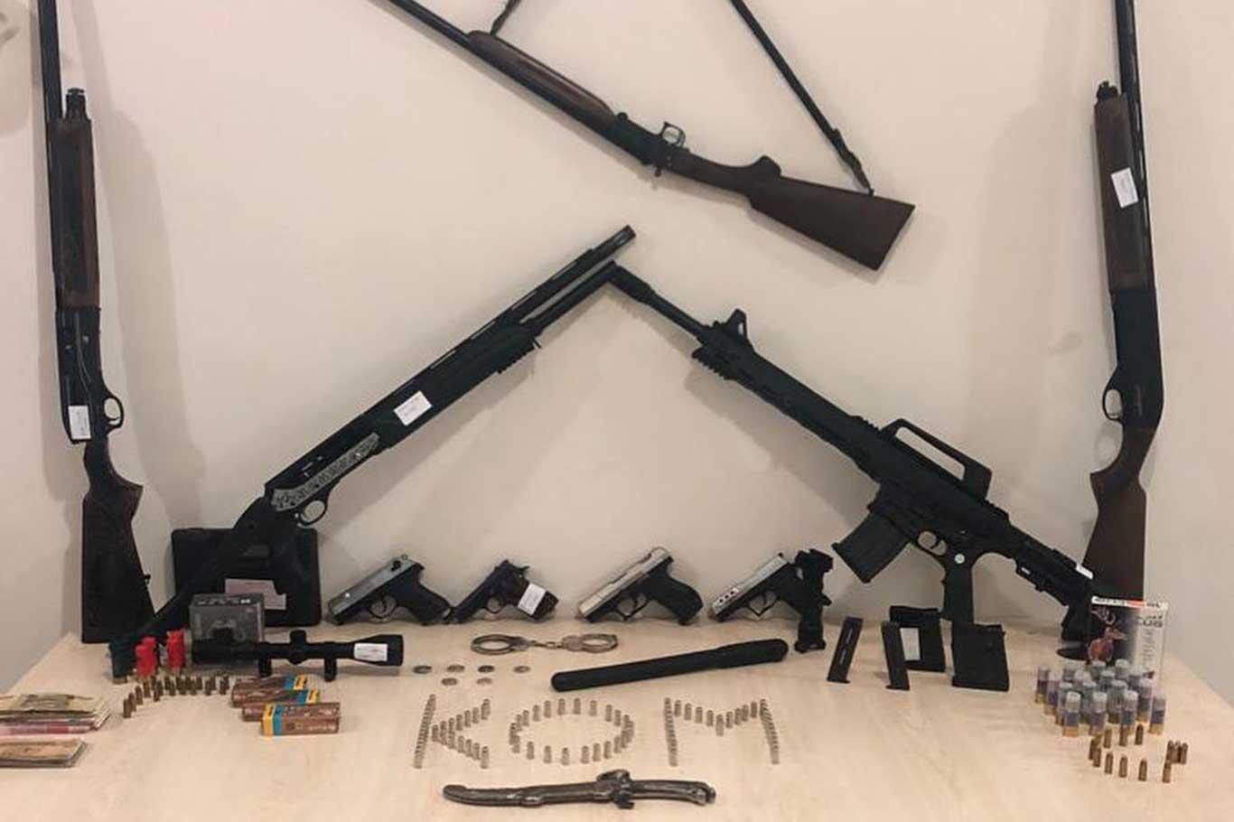 Silah kaçakçılarına yönelik operasyon