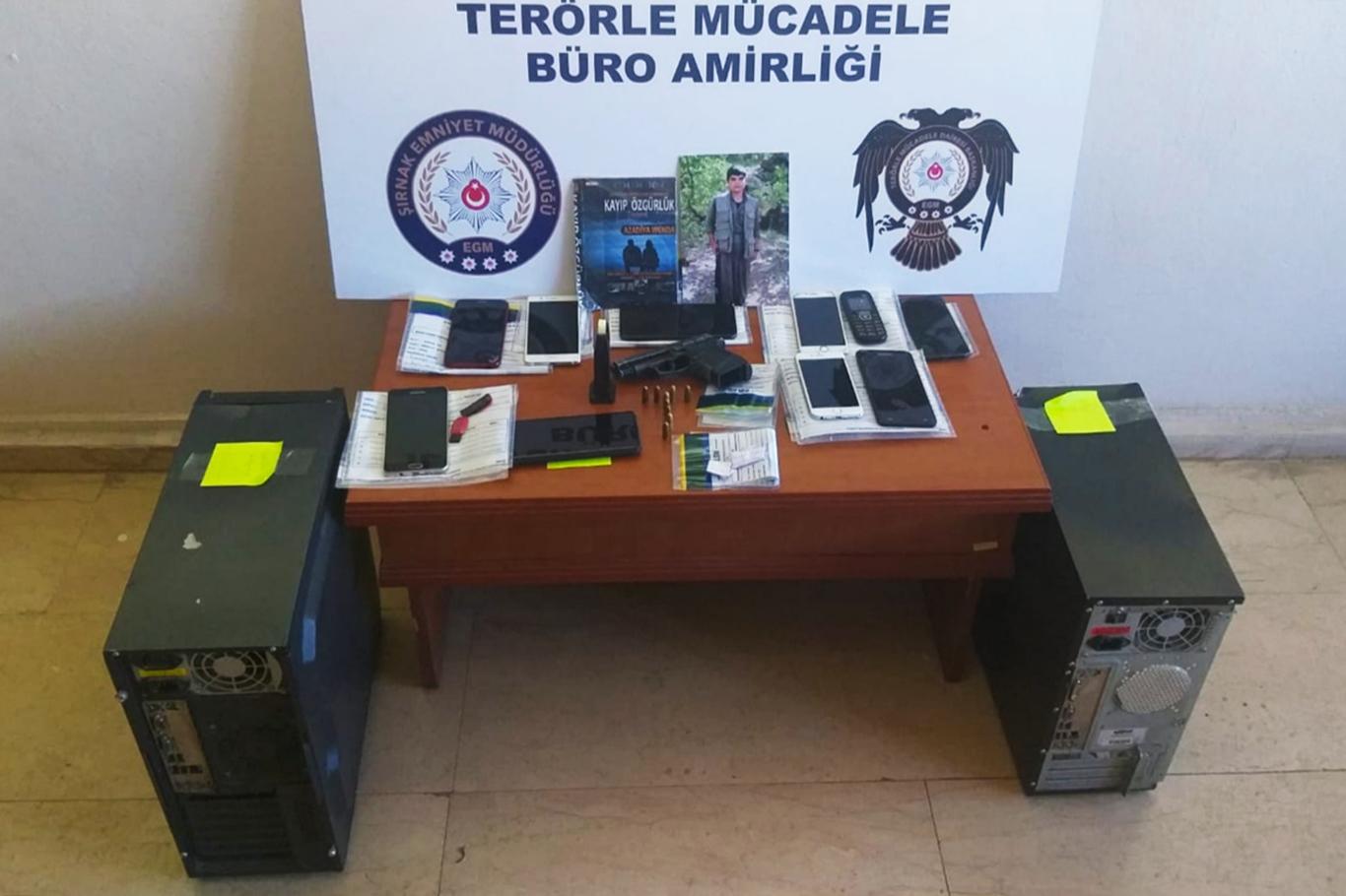 Şırnak'ta PKK operasyonu: 9 gözaltı