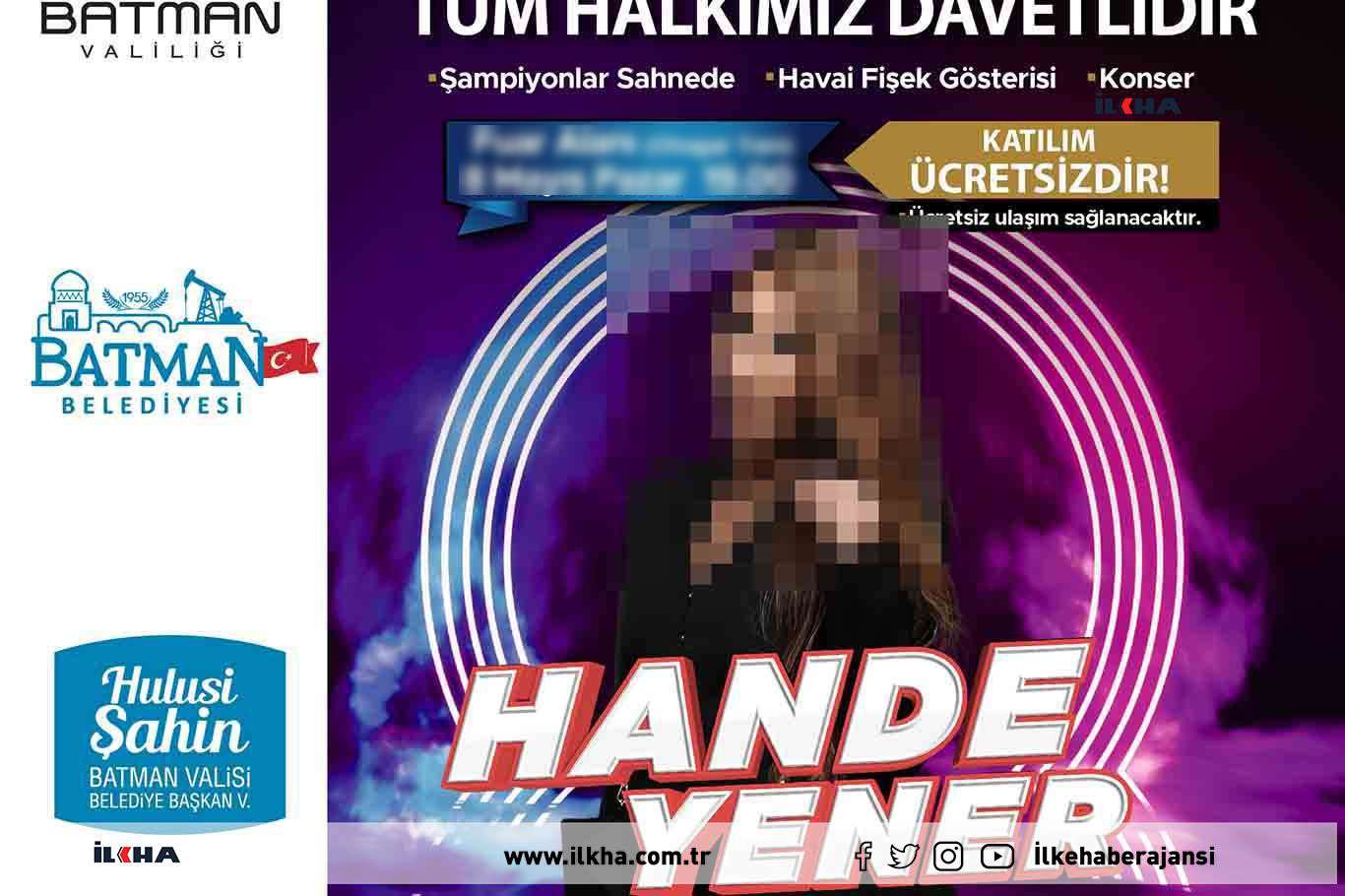 Sosyal medya kullanıcılarından Batman’daki konserin iptal edilmesi çağrısı