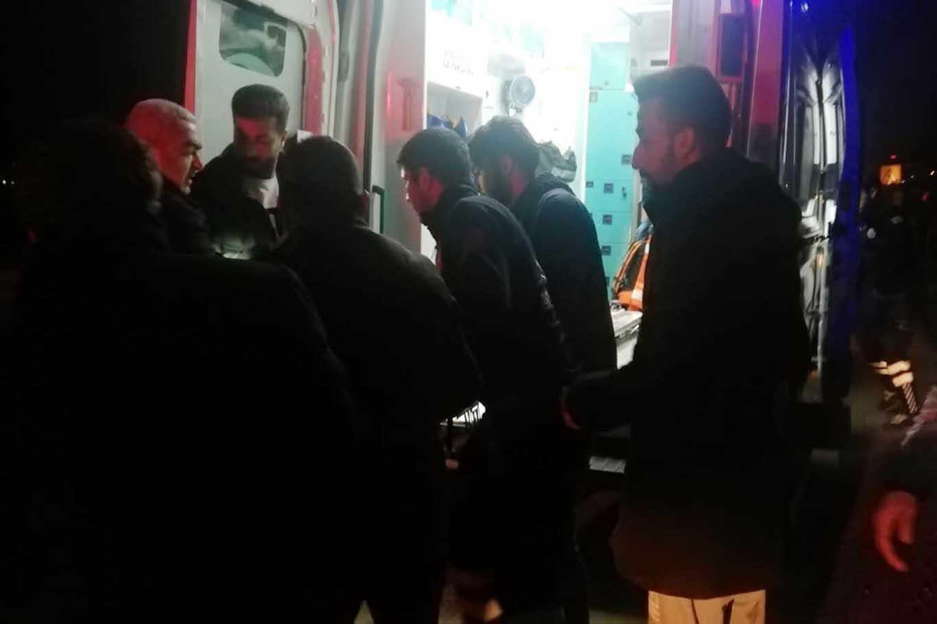 Takla atan otomobilin sürücüsü yaralandı
