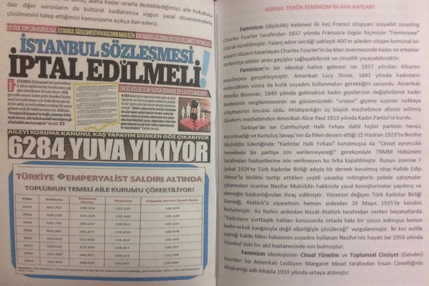 TBMM'de İstanbul Sözleşmesi ilgili kitapçıklar dağıtıldı