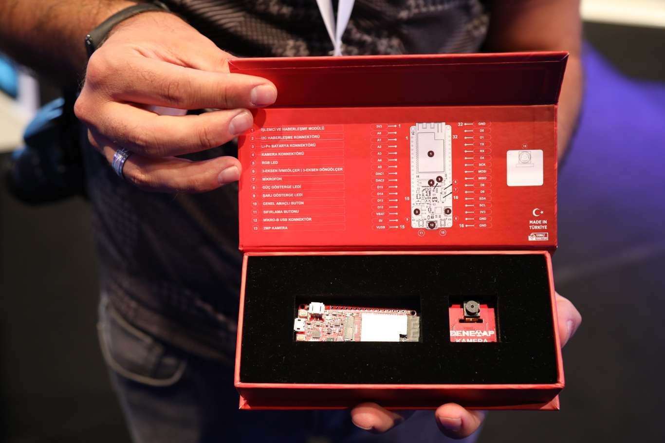 TEKNOFEST’te  “Deneyap yazılım kart” tanıtıldı