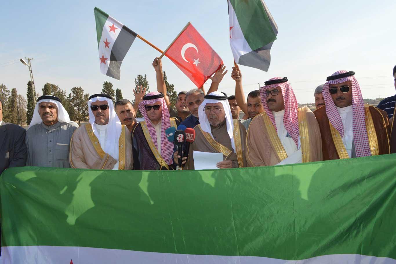 ​Tel Abyad'daki Arap aşiretlerden "kardeşlik" vurgusu