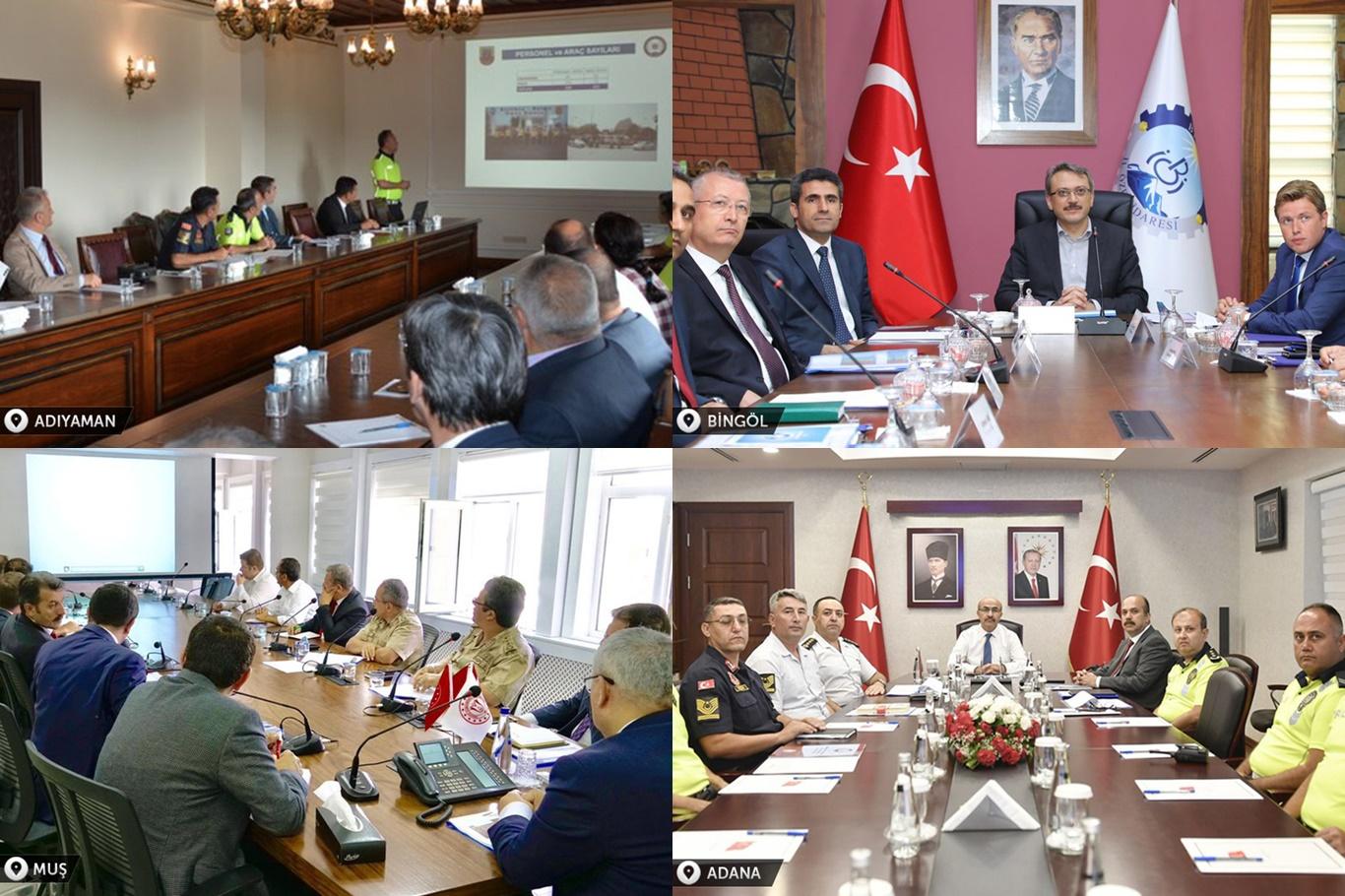 Trafikte alınacak ilave yeni tedbirler planlandı