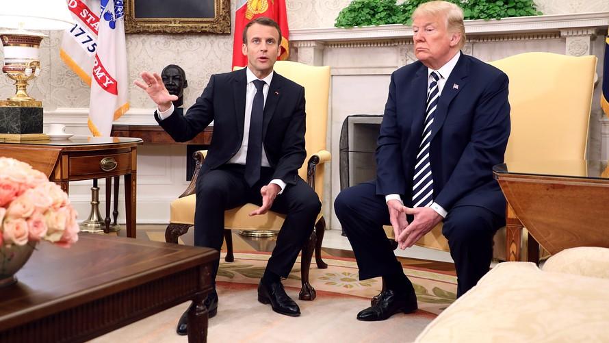 Trump ve Macron’dan "İdlib" açıklaması
