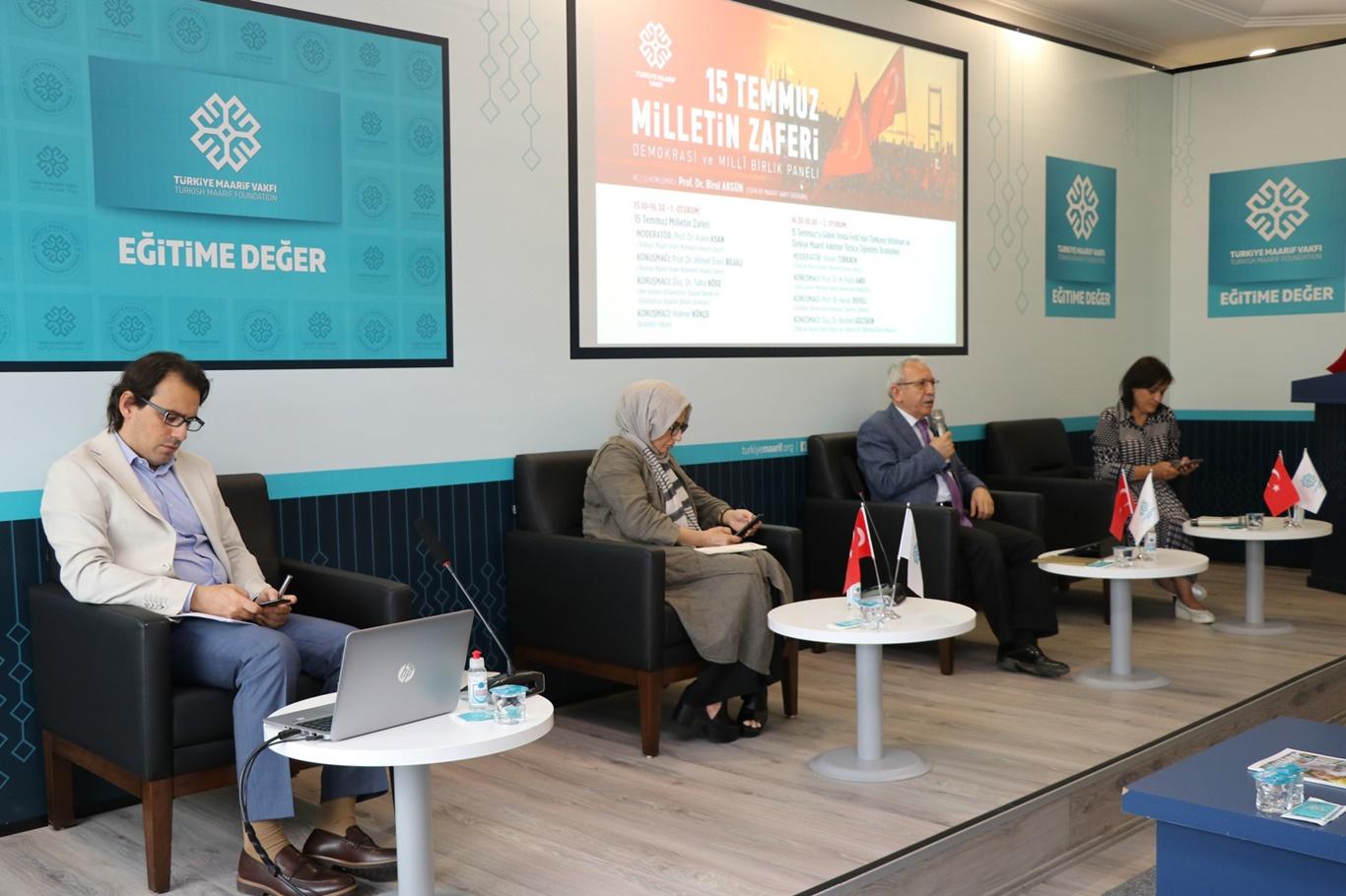 Türkiye Maarif Vakfı: “FETÖ’nün ülkeyi ele geçirmek istediği 15 Temmuz gecesi anlaşıldı”
