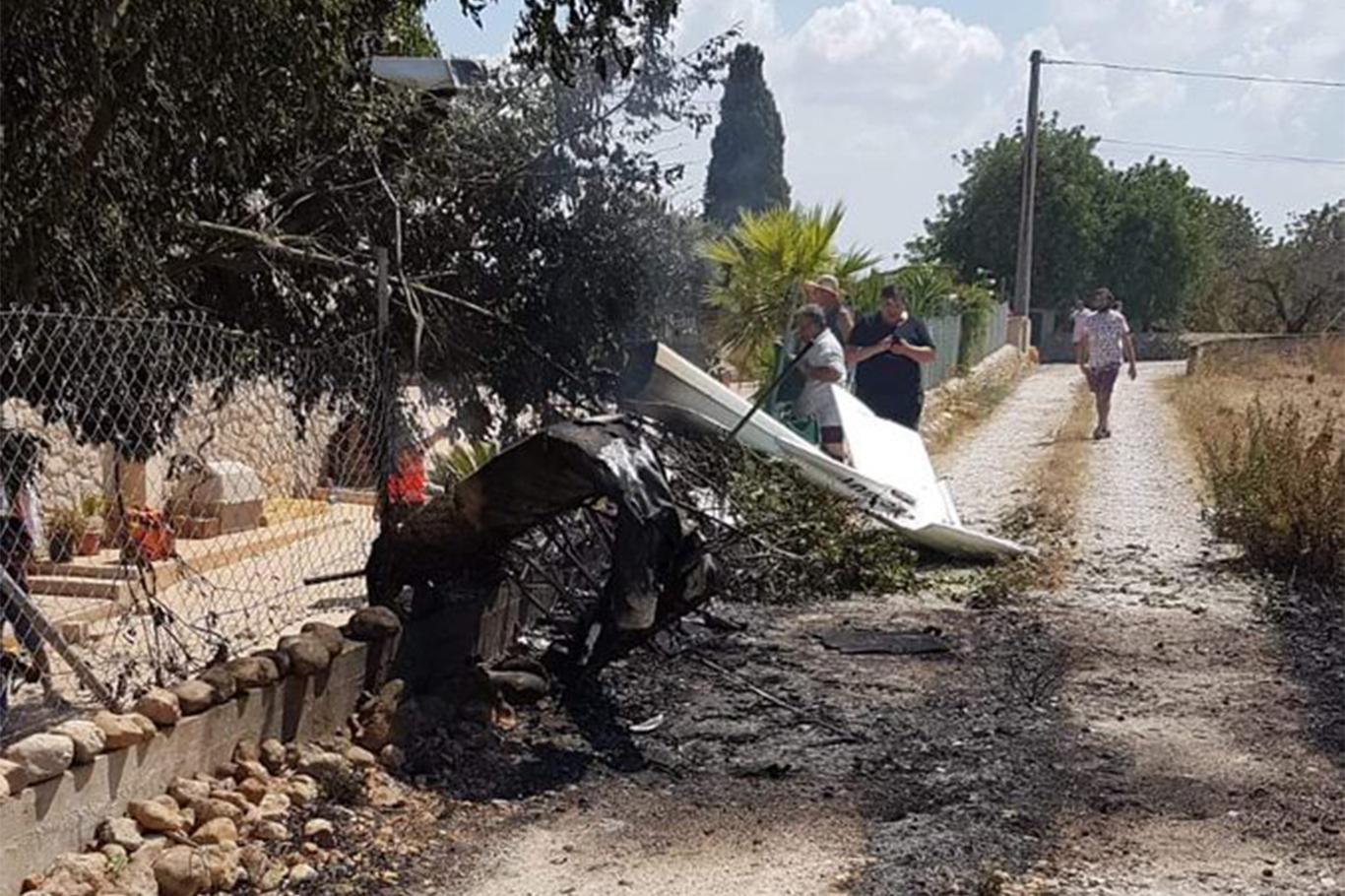 Uçak ile helikopter havada çarpıştı: 7 ölü
