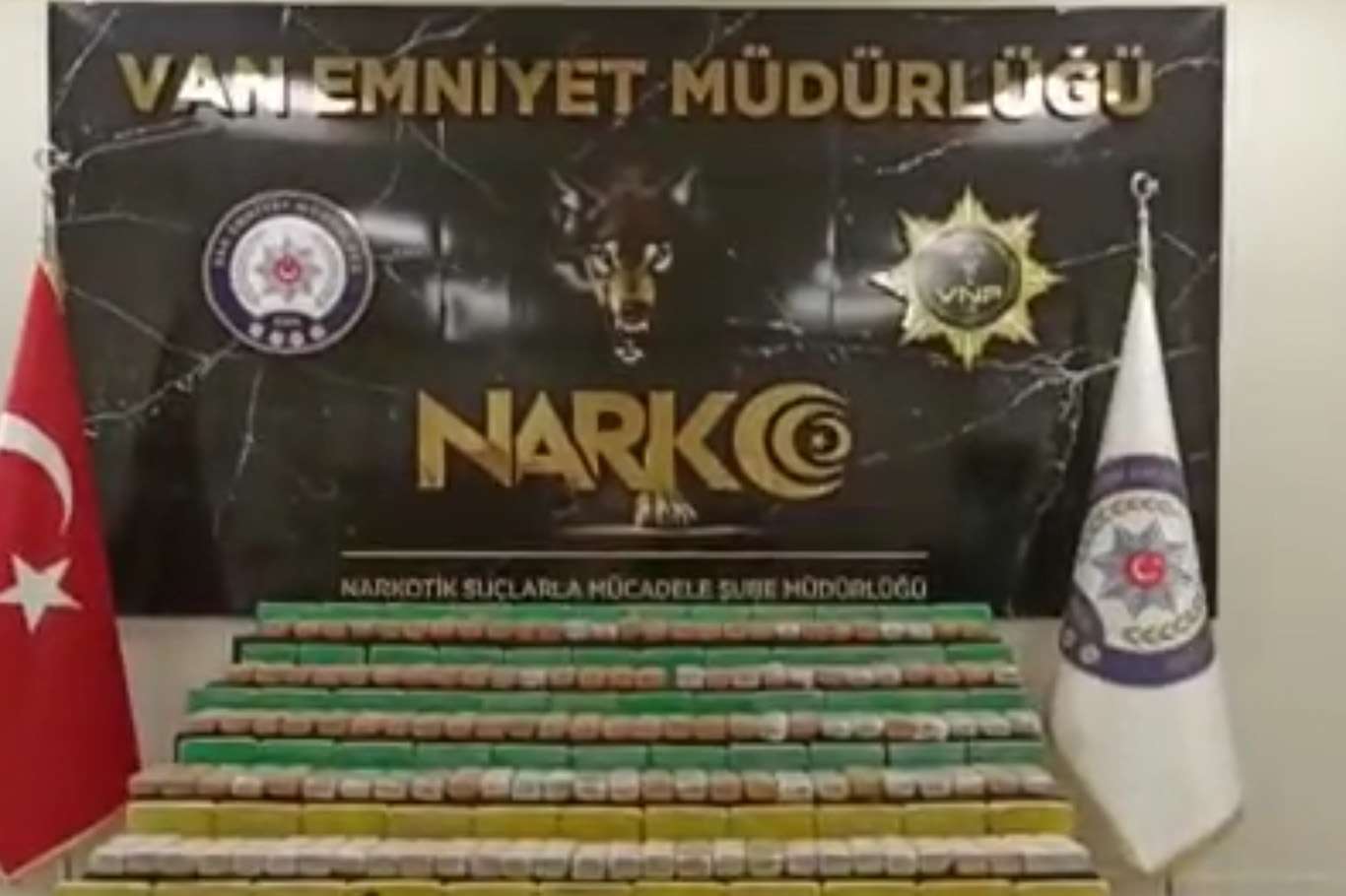 Van'da 265 kilo eroin ele geçirildi