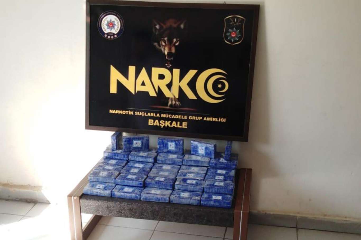 Van'da yaklaşık 36 kilogram eroin ele geçirildi