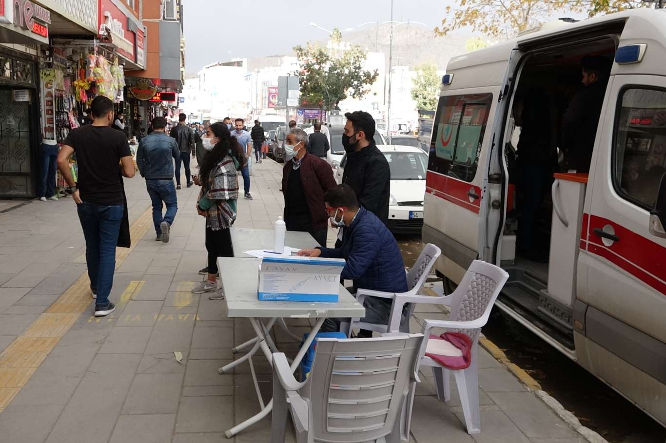 Van ikinci doz aşıda yüzde 65'e ulaşarak sarı renge döndü