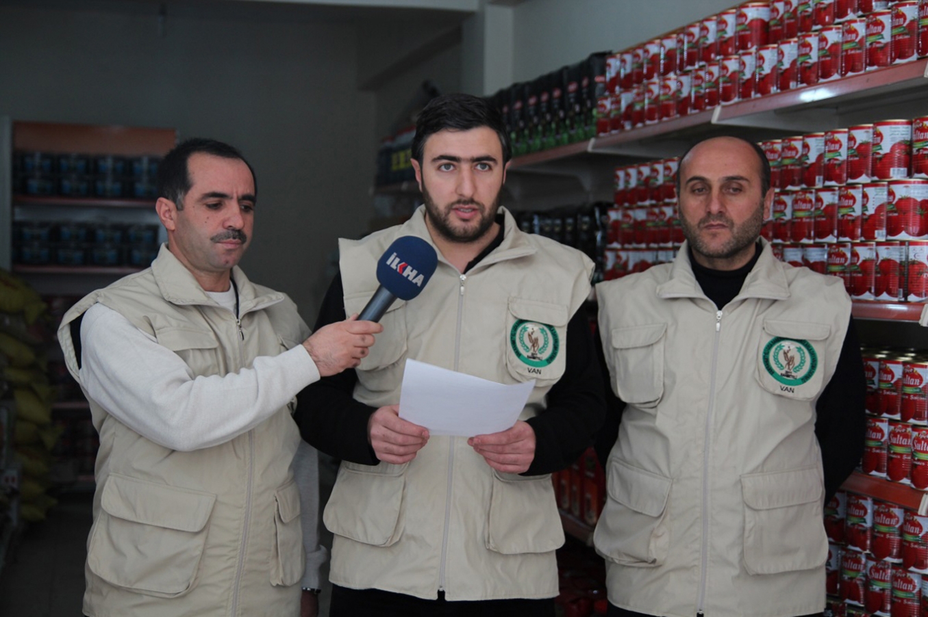 Van Rahmet Eli Ekim ayı faaliyet raporunu açıkladı