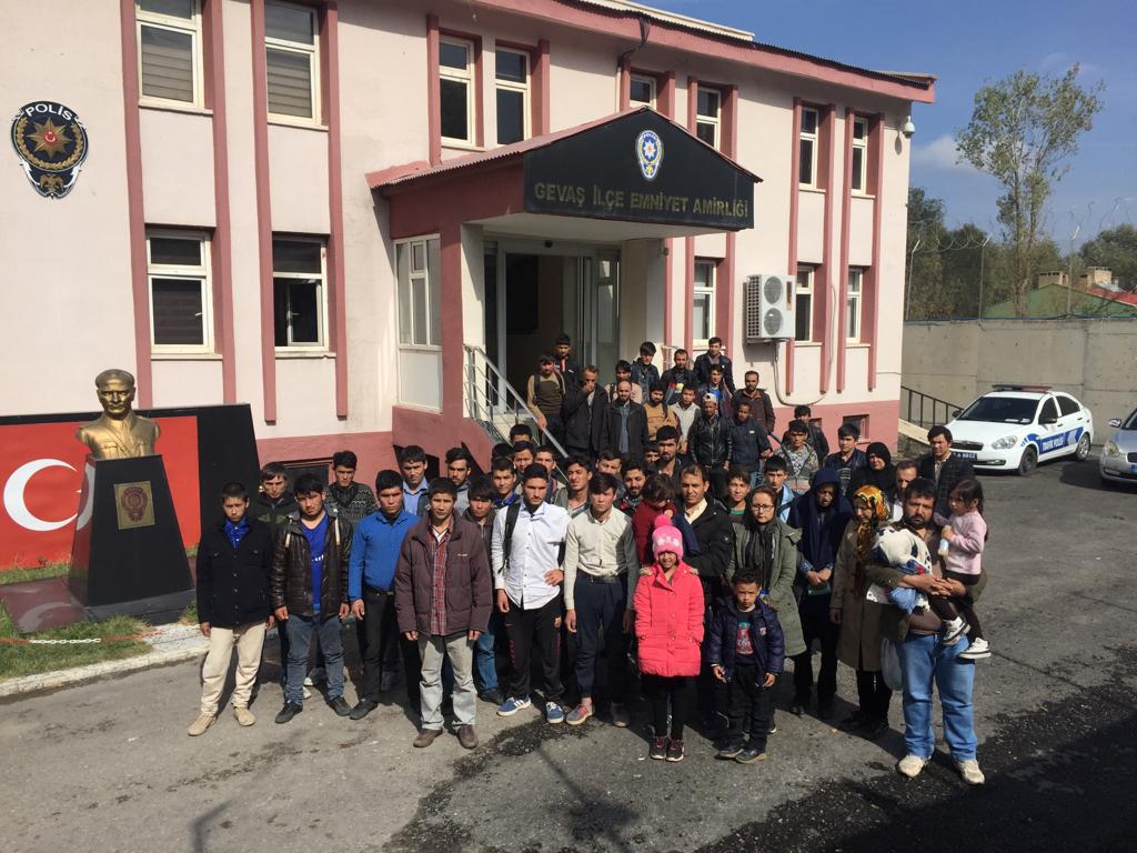 Van’da 56 göçmen yakalandı