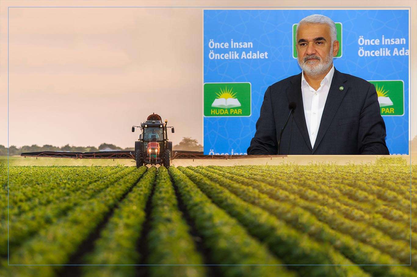​Yapıcıoğlu: Tarım politikalarında ciddi bir zihniyet değişimine ihtiyaç vardır