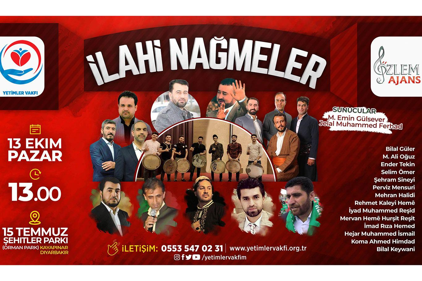 Yetimler yararına konser verilecek
